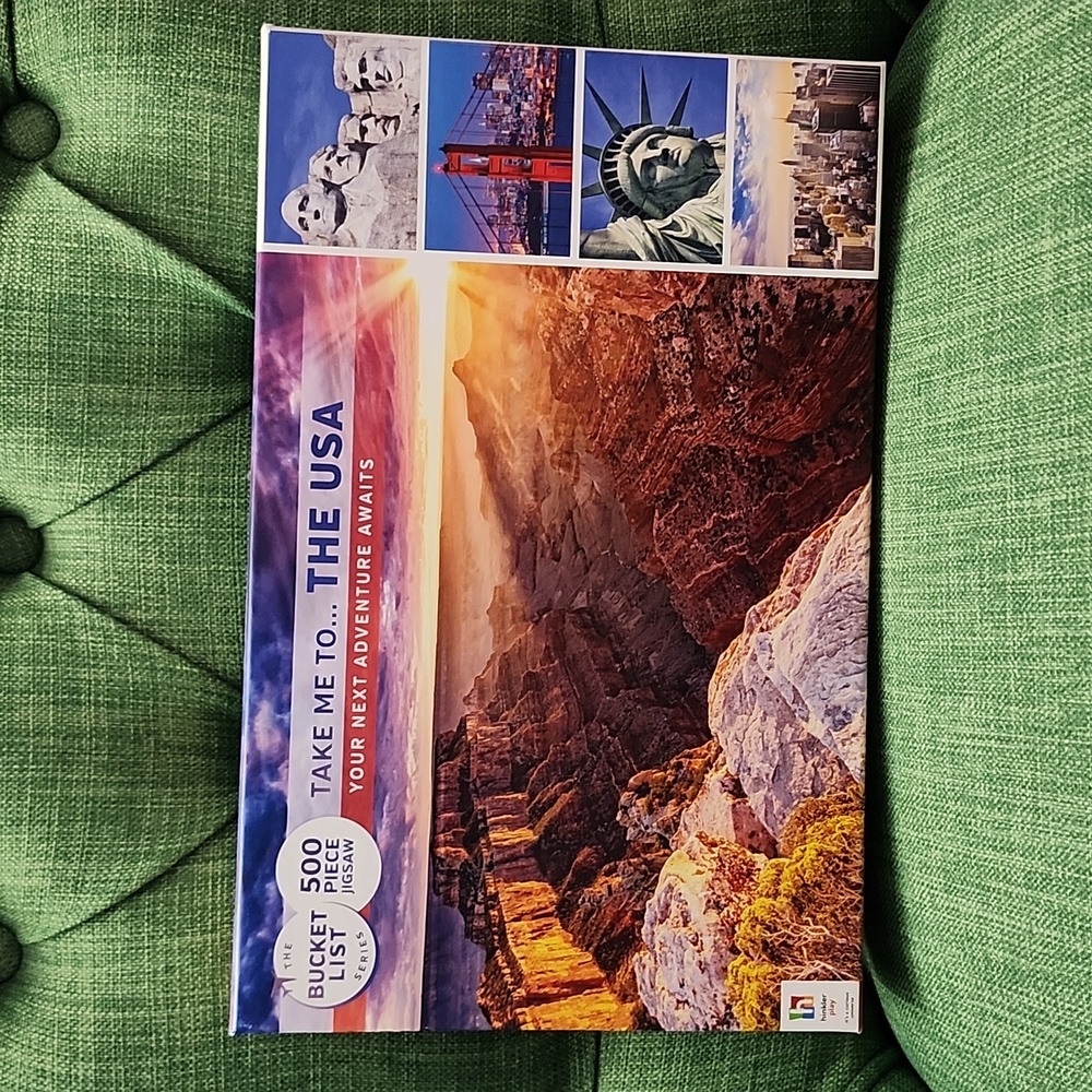500 Piece USA Jigsaw Puzzle